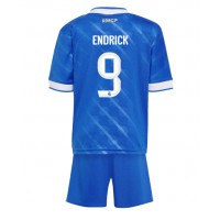 Fotballdrakt Barn Real Madrid Endrick #9 Tredjedraktsett 2025-26 Kortermet (+ Korte bukser)